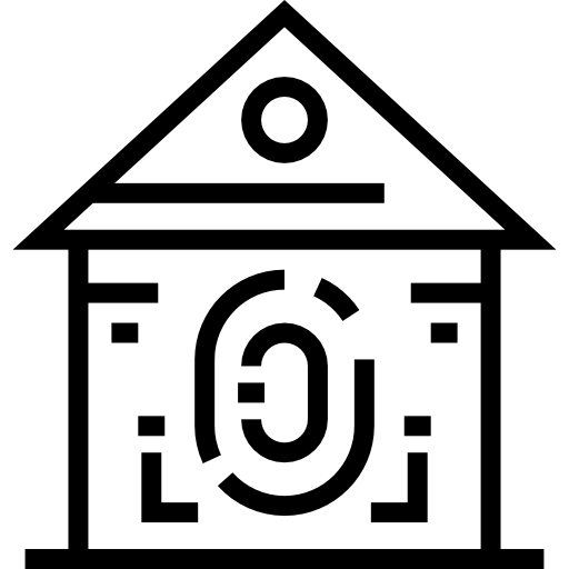 Умный дом Detailed Straight Lineal иконка