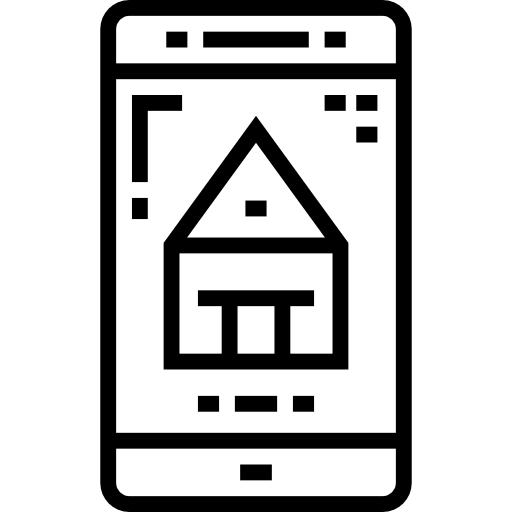Смартфон Detailed Straight Lineal иконка