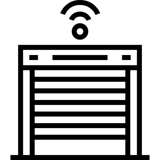 ガレージ Detailed Straight Lineal icon