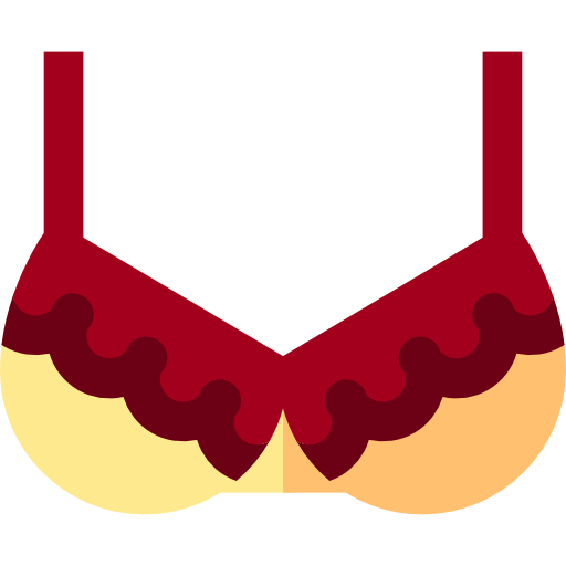 Breast Basic Straight Flat icon