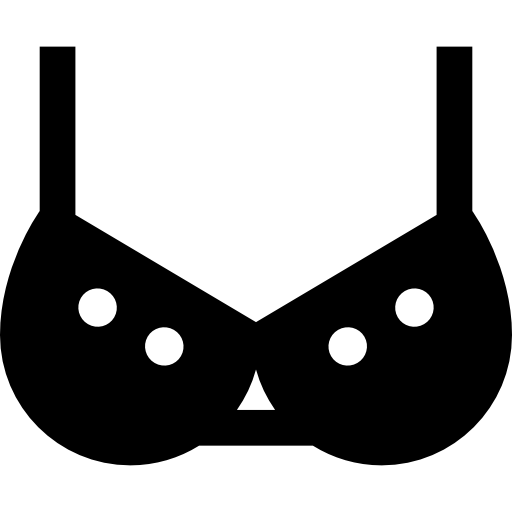胸 Basic Straight Filled icon