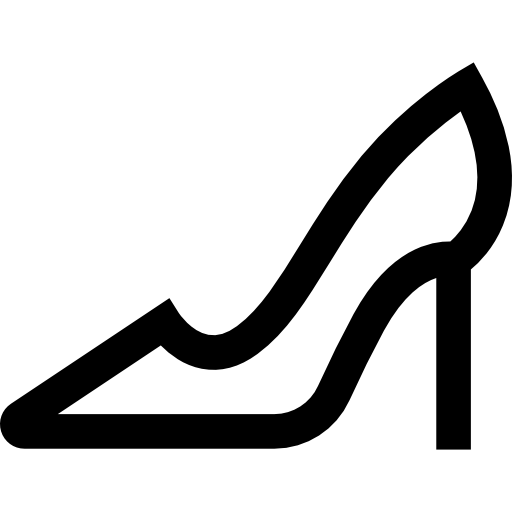 high heels Basic Straight Lineal icon