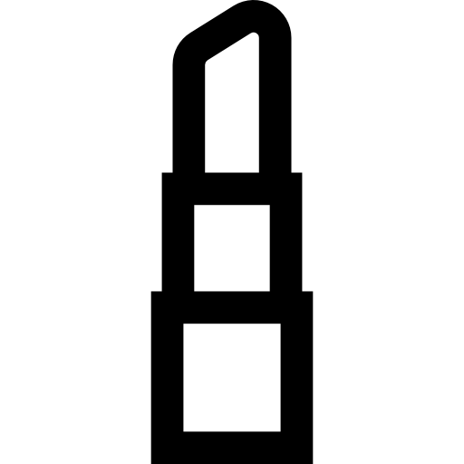 kosmetyki Basic Straight Lineal ikona