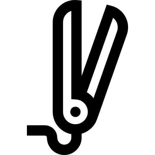 Парикмахерская Basic Straight Lineal иконка
