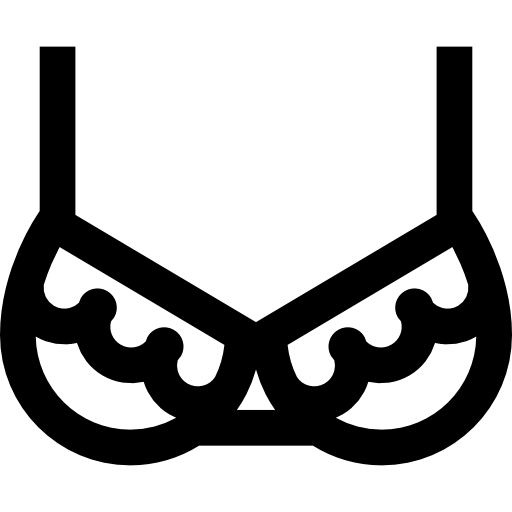 pecho Basic Straight Lineal icono