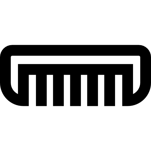 ヘアスタイル Basic Straight Lineal icon