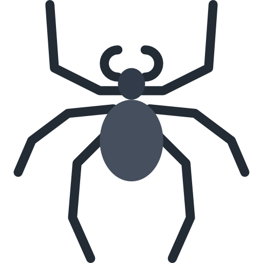 araignée Basic Miscellany Flat Icône