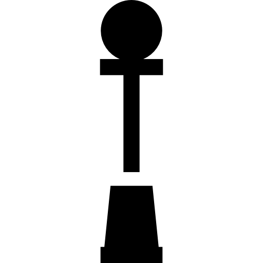 가로등 Basic Straight Filled icon