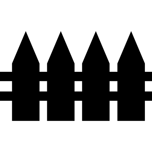 Fence Basic Straight Filled icon