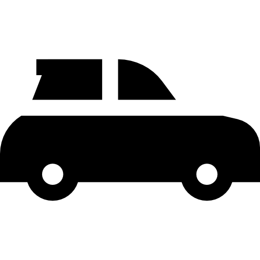 coche Basic Straight Filled icono