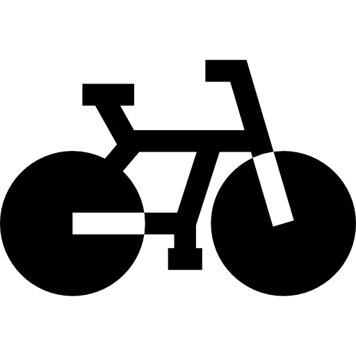 rower Basic Straight Filled ikona
