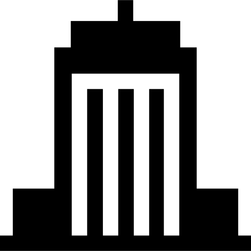 banco Basic Straight Filled icono
