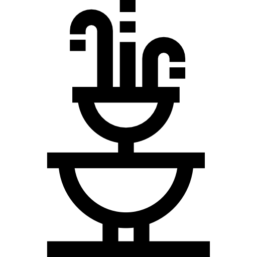 噴水 Basic Straight Lineal icon