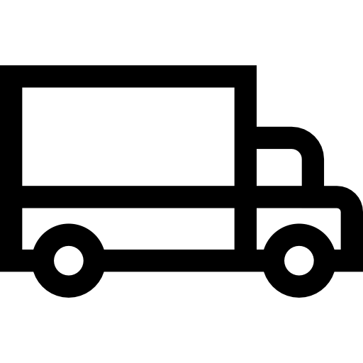 un camion Basic Straight Lineal Icône
