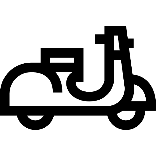 vespa Basic Straight Lineal icon