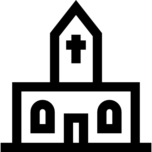 교회에 Basic Straight Lineal icon