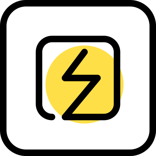 Electricity Generic Rounded Shapes icon