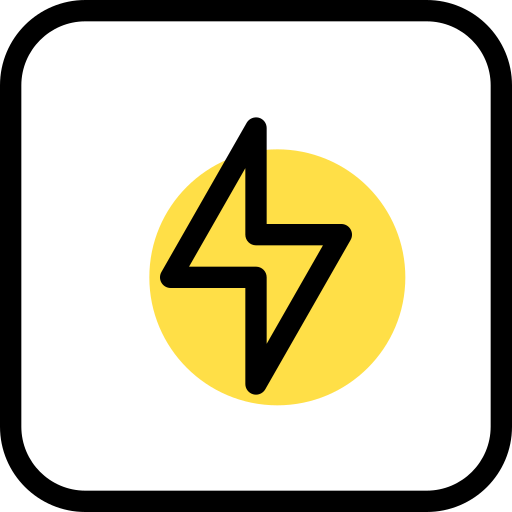 Electricity Generic Rounded Shapes icon