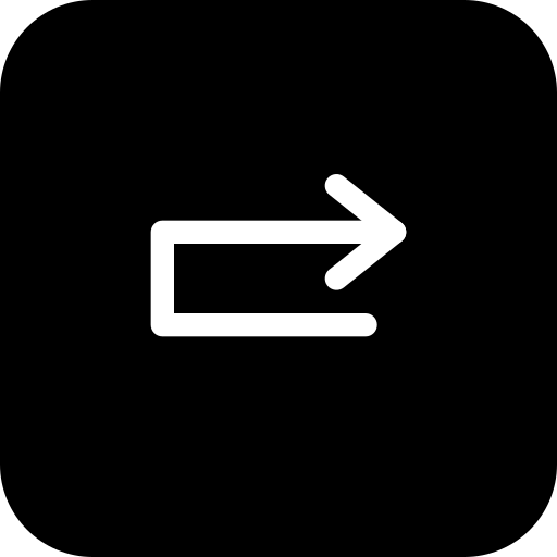 Arrow Generic Square Glyph icon