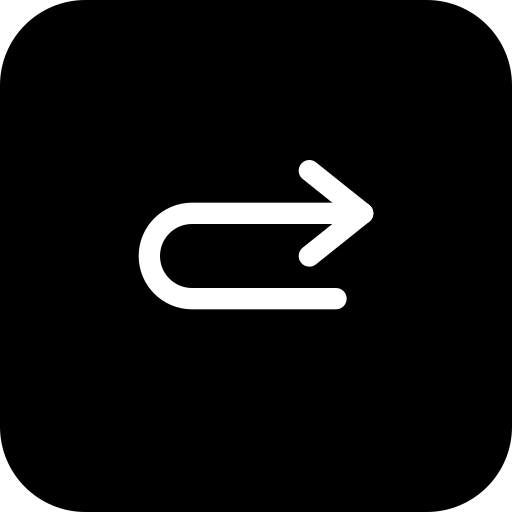 Arrow Generic Square Glyph icon