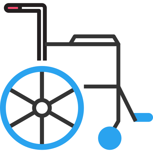 Wheelchair Generic Flat icon