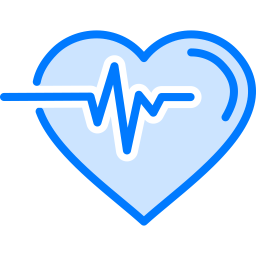 elektrokardiogramm Generic Blue icon