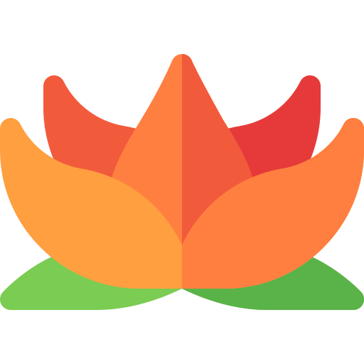 lotus blume Basic Rounded Flat icon