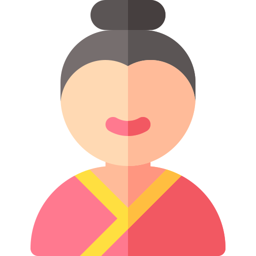 chiński Basic Rounded Flat ikona