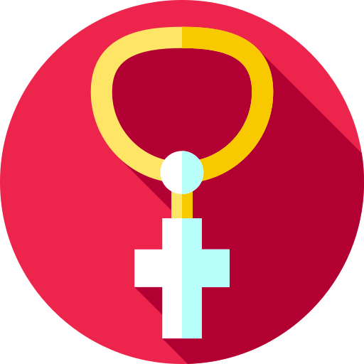 rosario Flat Circular Flat icono