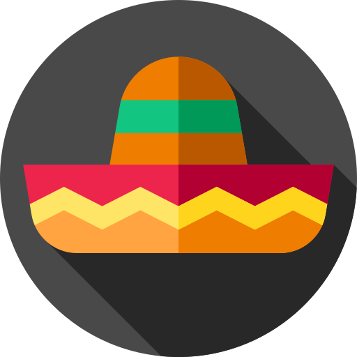 Hat Flat Circular Flat icon