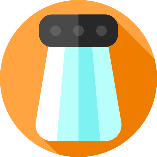 Salt Flat Circular Flat icon