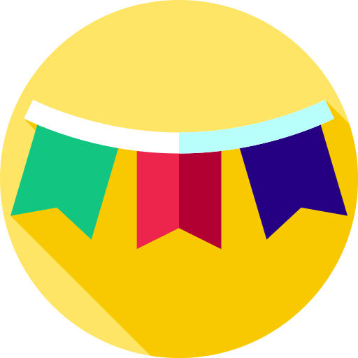 花輪 Flat Circular Flat icon
