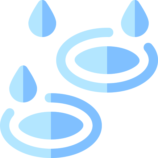 水たまり Basic Rounded Flat icon