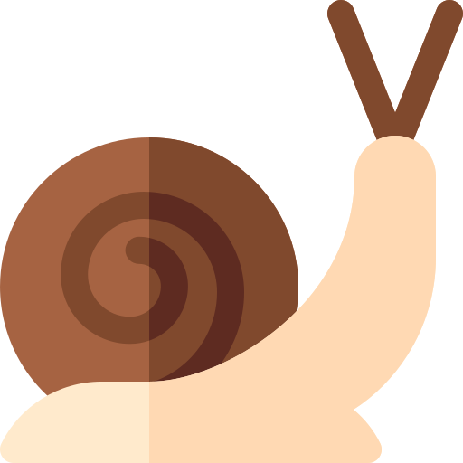달팽이 Basic Rounded Flat icon
