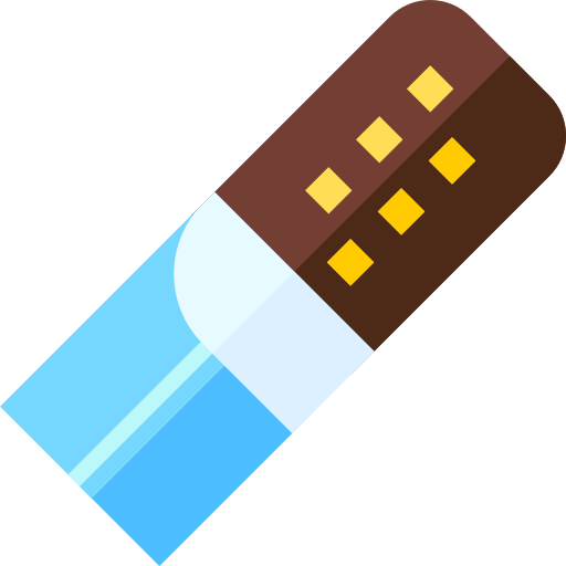 schokoladentafel Basic Straight Flat icon