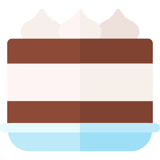 tiramisu Basic Rounded Flat icono