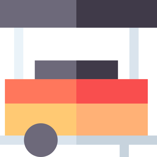 フードカート Basic Straight Flat icon