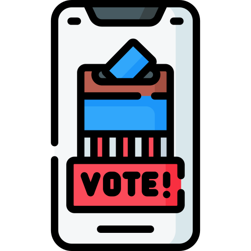 Онлайн-голосование Special Lineal color иконка