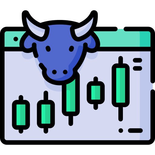 Bull market Special Lineal color icon
