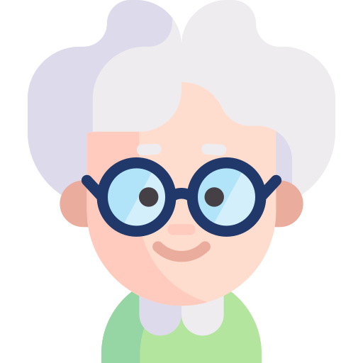 Старая женщина Special Flat иконка