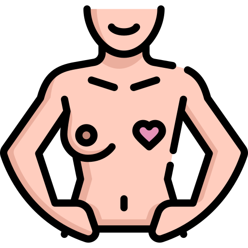 Breast cancer Special Lineal color icon