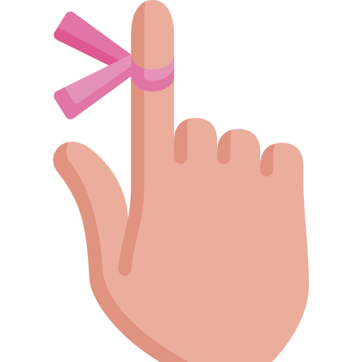 roze lintje Special Flat icoon