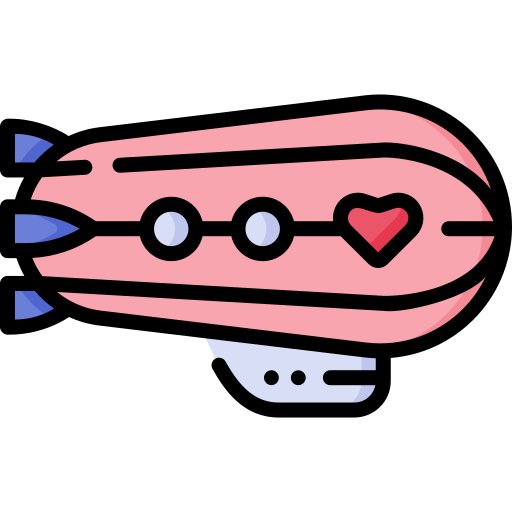 Dirigible Special Lineal color icon