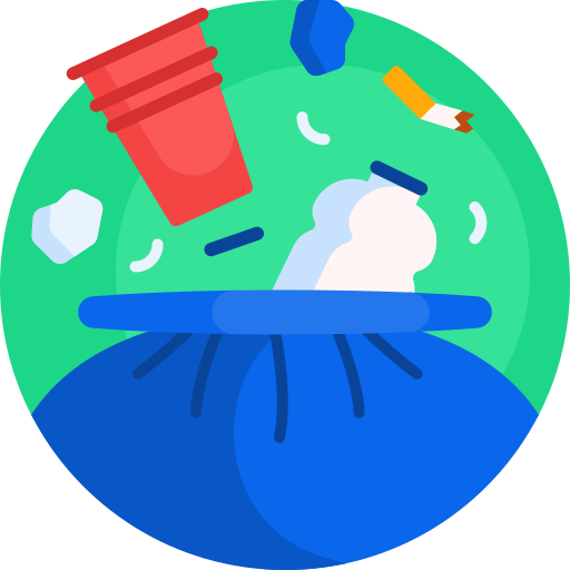 abfall Detailed Flat Circular Flat icon