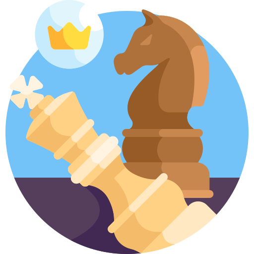 schaakmat Detailed Flat Circular Flat icoon