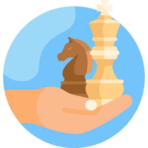 schachfiguren Detailed Flat Circular Flat icon