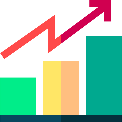 statistiche Basic Straight Flat icona