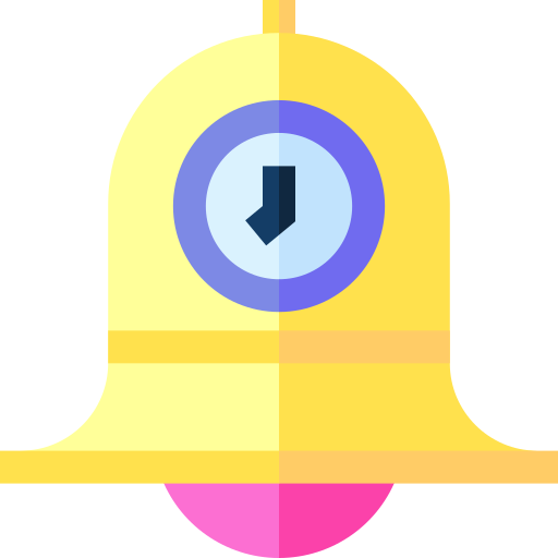 alarm Basic Straight Flat icon