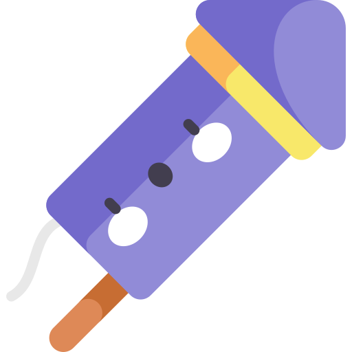 feuerwerk Kawaii Flat icon