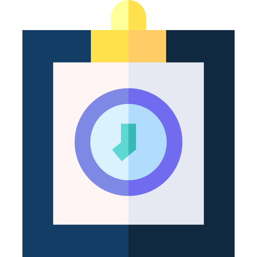 締め切り Basic Straight Flat icon